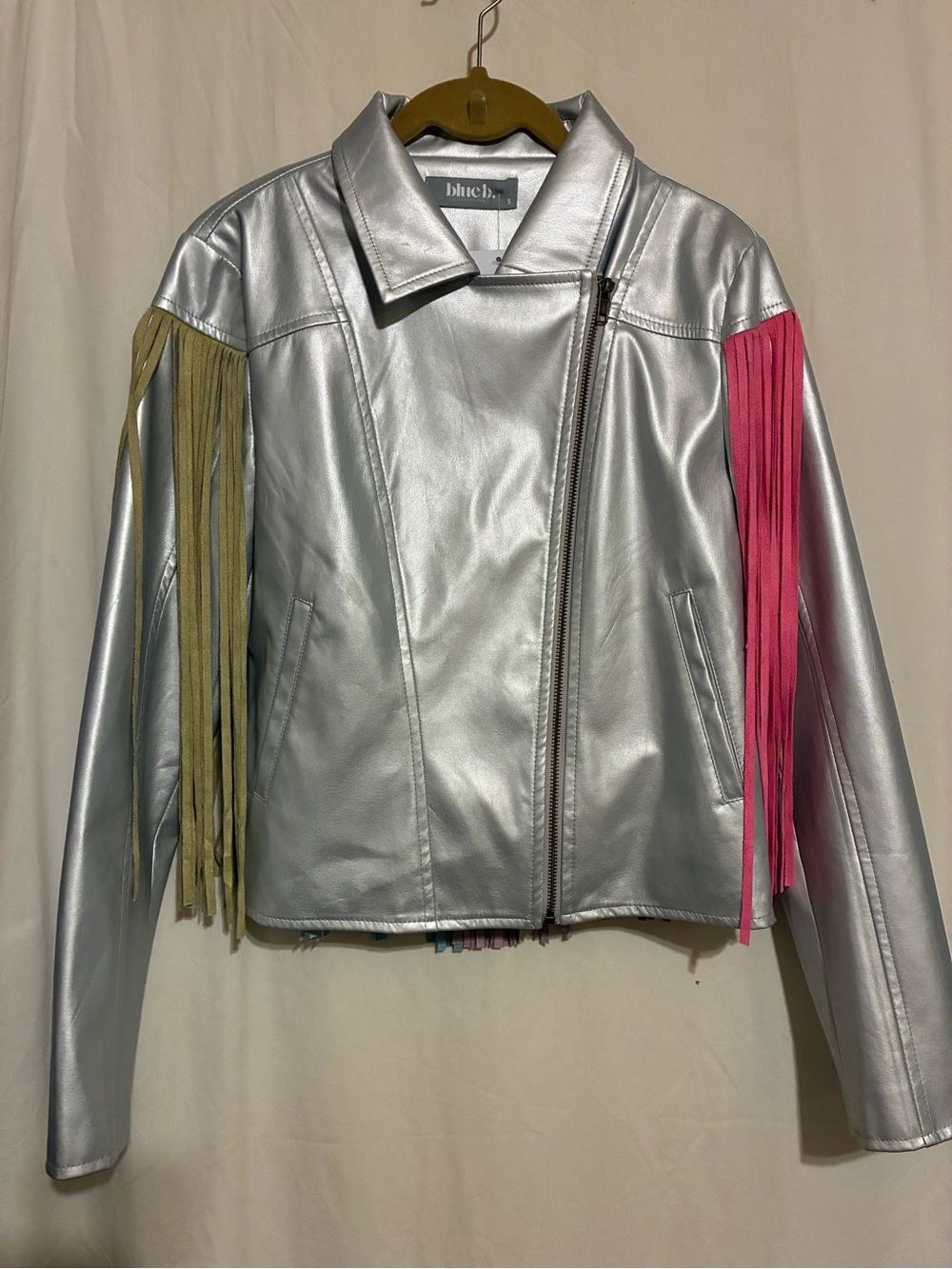 Blue B Colorful Fringe Jacket - Picture 2 of 12